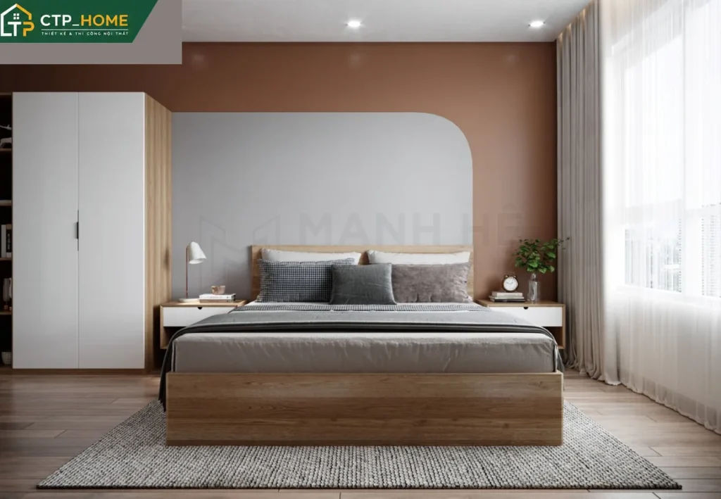 Thiết kế nội thất chung cư Sunrise Riverside 72m2 hiện đại – CTP_HOME - Ảnh 5