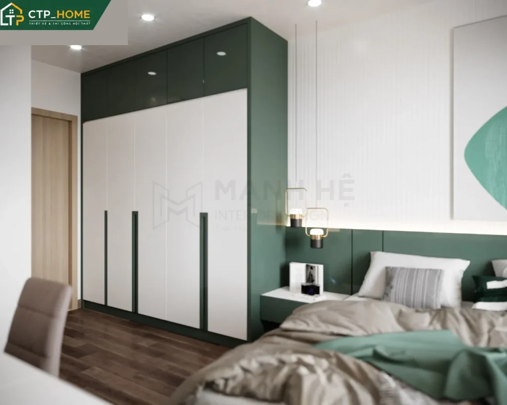 Thiết kế nội thất chung cư Sunrise Riverside 72m2 hiện đại cho anh Thiện - Ảnh 7