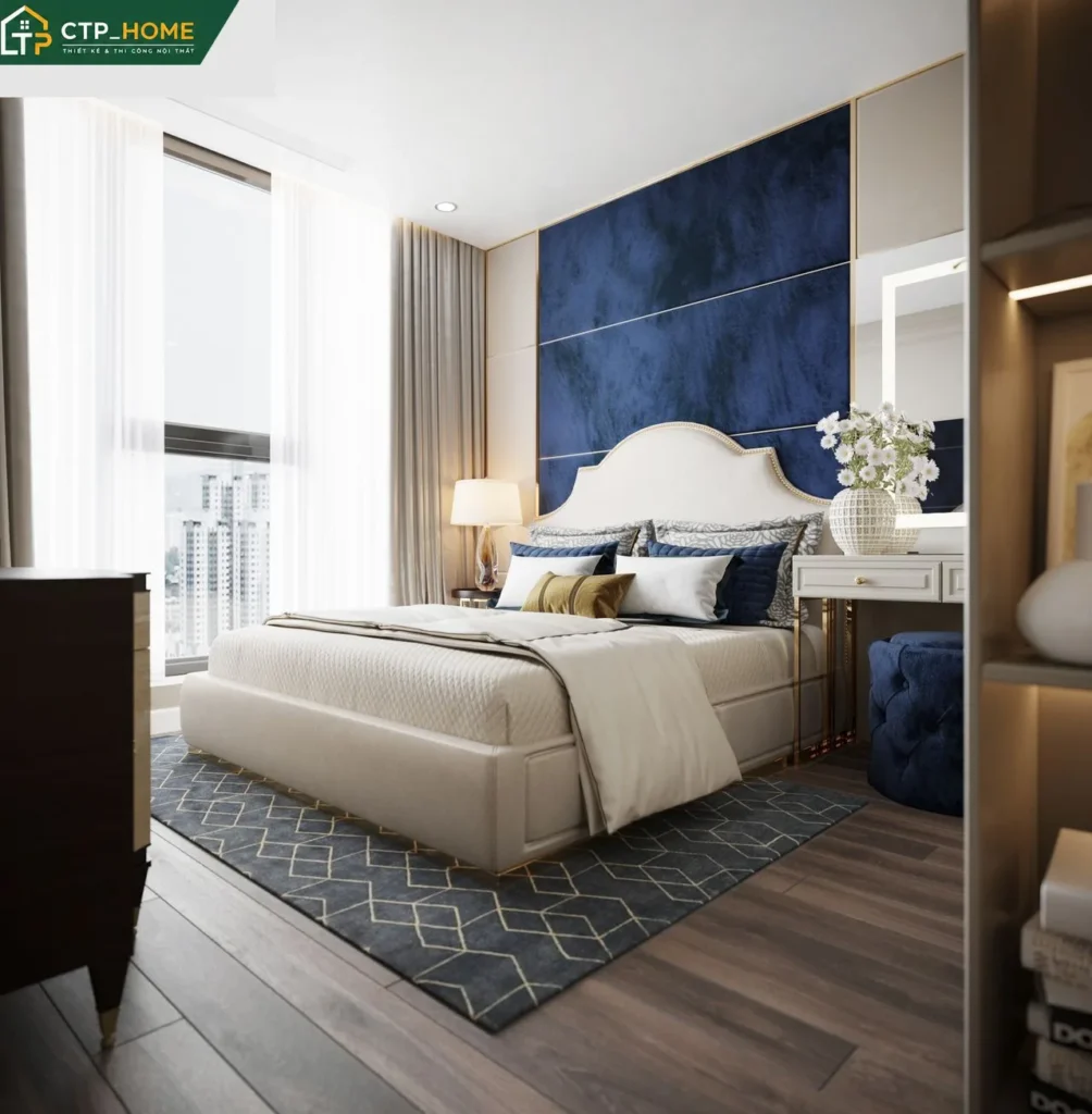Thiết kế nội thất chung cư Sunwah Pearl 123m2 hiện đại tại Quận 2 - Ảnh 6