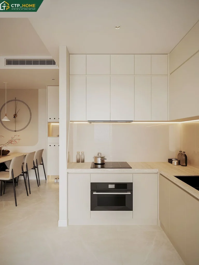 Thiết Kế Nội Thất Chung Cư The Golden Star 69m2 2PN Hiện Đại - Ảnh 9