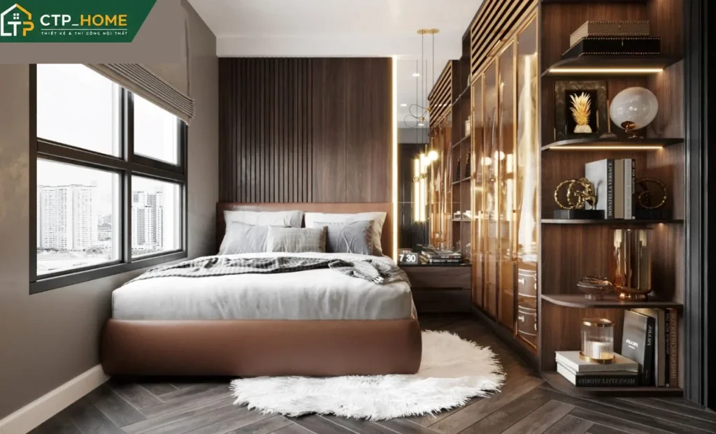 Thiết kế nội thất chung cư The Manor 2 81m2 hiện đại tại Bình Thạnh - Ảnh 9
