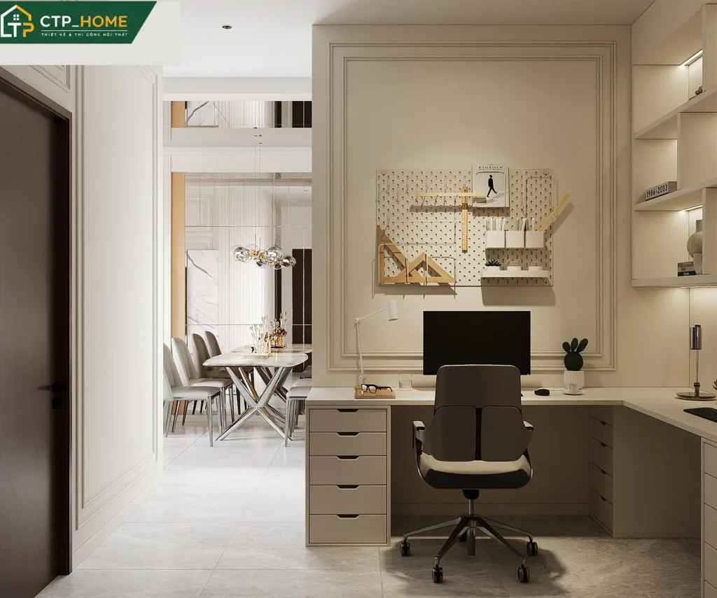 Thiết kế nội thất chung cư The Privia Khang Điền 71m2 hiện đại – CTP_HOME - Ảnh 6