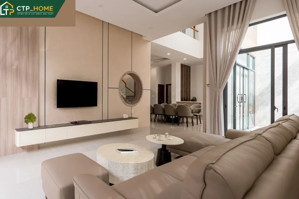 Hoàn thiện nội thất biệt thự Đồng Nai 3 tầng 250m2 – CTP_HOME thi công - Ảnh 2