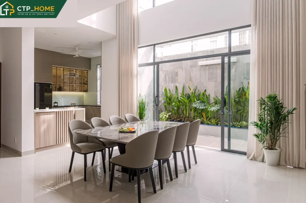 Hoàn thiện nội thất biệt thự Đồng Nai 3 tầng 250m2 – CTP_HOME thi công - Ảnh 6
