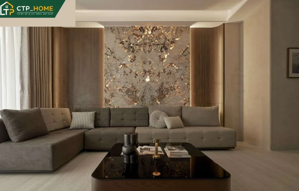 Hoàn thiện nội thất biệt thự liền kề 250m2 tại khu Nine South Quận 7 - Ảnh 1