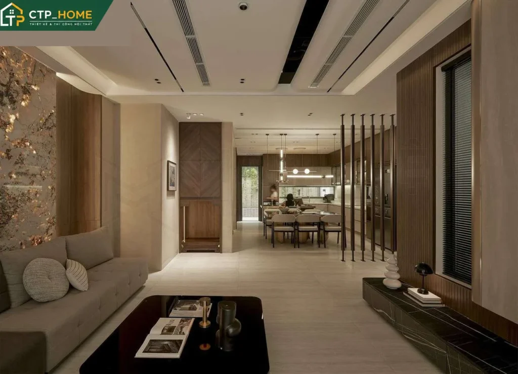Hoàn thiện nội thất biệt thự liền kề 250m2 tại khu Nine South Quận 7 - Ảnh 3