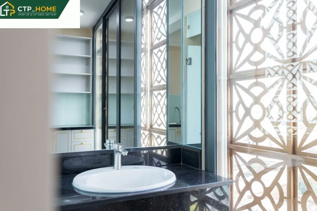 Thi công nội thất căn hộ dịch vụ 8 tầng Quận 7 đẹp tiện nghi 250m2 - Ảnh 9