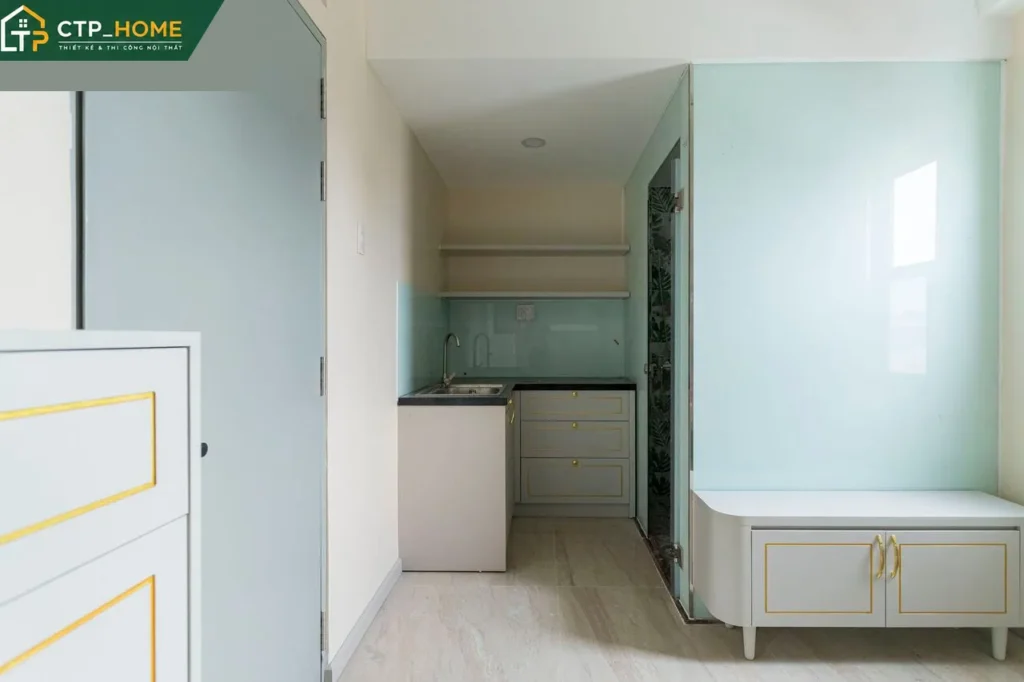 Thi công nội thất căn hộ dịch vụ 8 tầng Quận 7 đẹp tiện nghi 250m2 - Ảnh 1