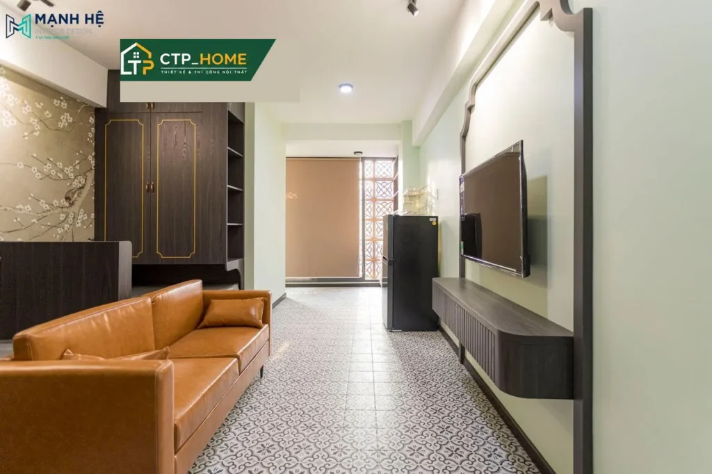 Thi công nội thất căn hộ dịch vụ 8 tầng Quận 7 đẹp tiện nghi 250m2 - Ảnh 5