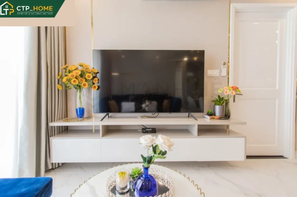 Hoàn thiện căn hộ Mia Trung Sơn – Thiết kế nội thất chung cư 65m2 2PN hiện đại - Ảnh 1