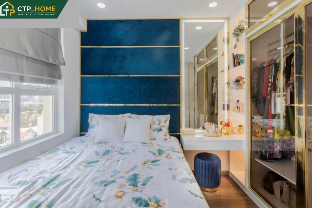 Hoàn thiện căn hộ Mia Trung Sơn – Thiết kế nội thất chung cư 65m2 2PN hiện đại - Ảnh 7