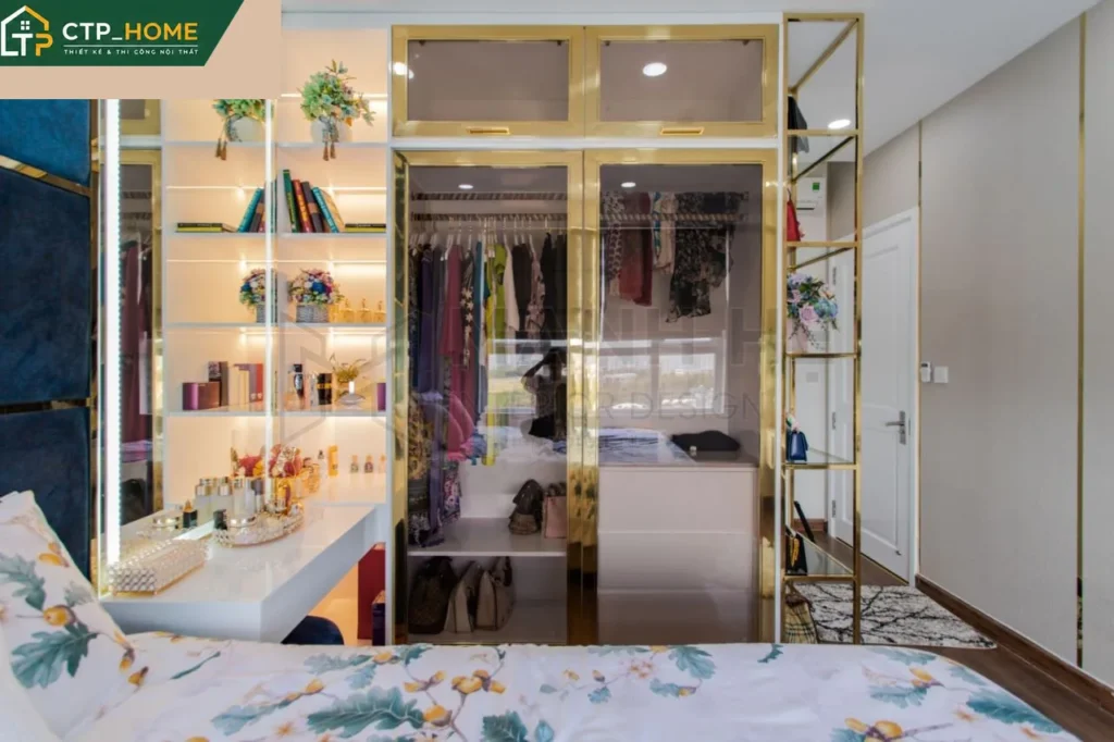 Hoàn thiện căn hộ Mia Trung Sơn – Thiết kế nội thất chung cư 65m2 2PN hiện đại - Ảnh 8