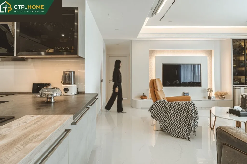 Hoàn thiện nội thất căn hộ The Estella Quận 2 – 104m2 – Thi công trọn gói - Ảnh 2