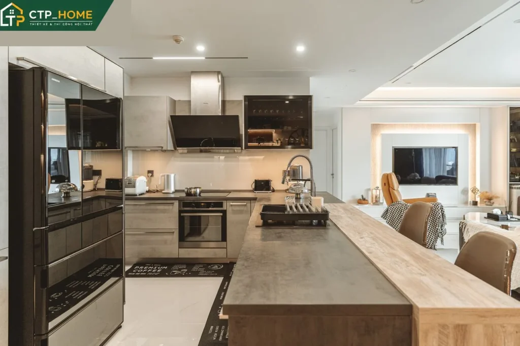 Hoàn thiện nội thất căn hộ The Estella Quận 2 – 104m2 – Thi công trọn gói - Ảnh 4