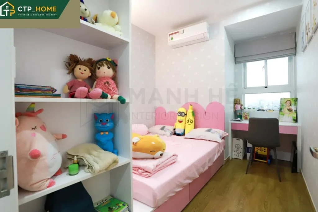Hoàn thiện nội thất căn hộ Melody Tân Phú 95m2 3 phòng ngủ hiện đại - Ảnh 6
