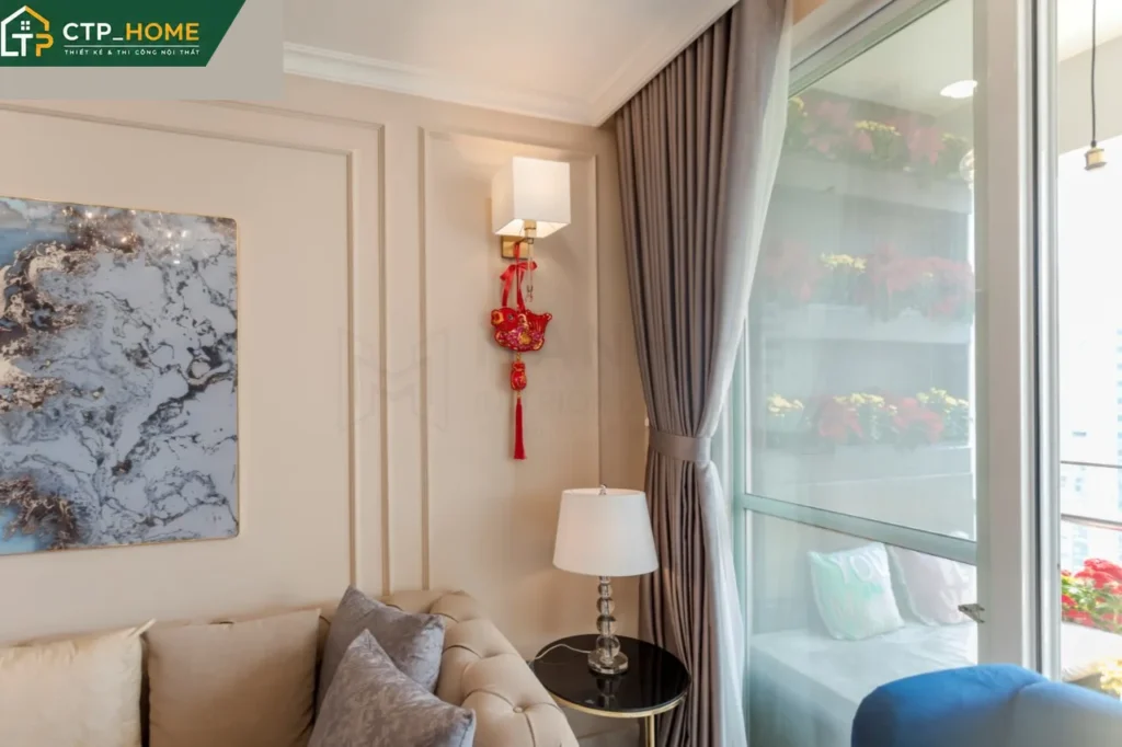 Hoàn thiện căn hộ Riverside Residence 135m2 Quận 7 với thi công nội thất đẳng cấp - Ảnh 5