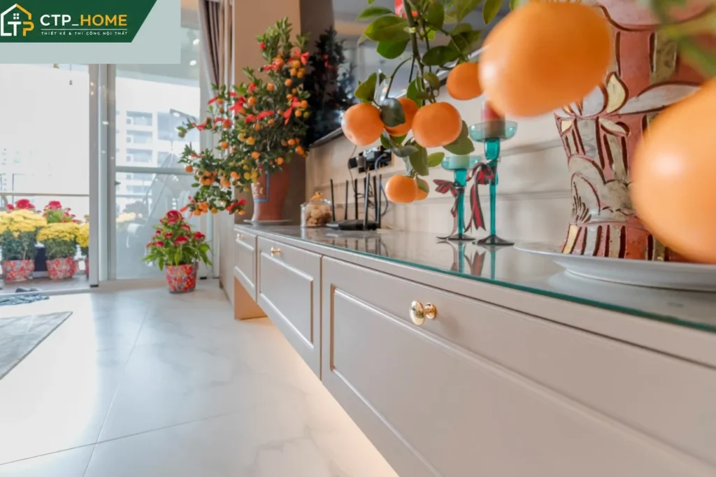 Hoàn thiện căn hộ Riverside Residence 135m2 Quận 7 với thi công nội thất đẳng cấp - Ảnh 6