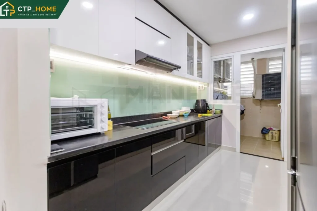 Thiết kế nội thất chung cư Thủy Lợi 4 132m2 hiện đại, sang trọng tại Quận 7 - Ảnh 6