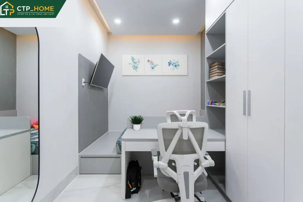 Hoàn Thiện Nội Thất Nhà Phố Bình Dương 250m² 2 Tầng Phong Cách Hiện Đại – CTP_HOME - Ảnh 9