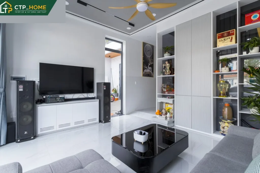 Hoàn Thiện Nội Thất Nhà Phố Bình Dương 250m² 2 Tầng Phong Cách Hiện Đại – CTP_HOME - Ảnh 1
