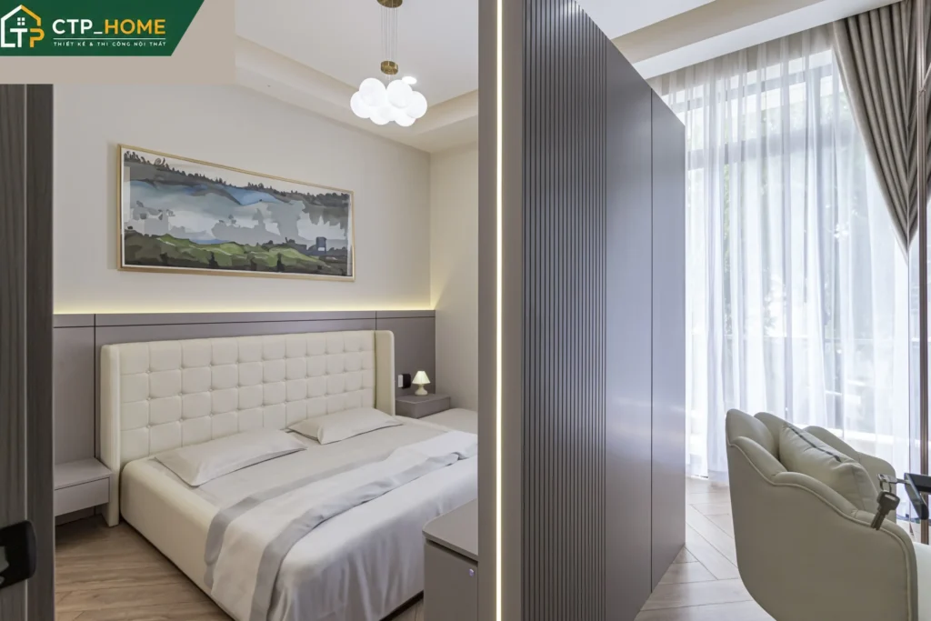 Hoàn thiện nội thất nhà phố Bình Dương 3 tầng – Thi công trọn gói CTP_HOME - Ảnh 9