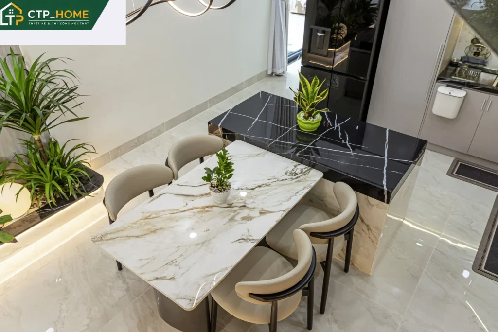 Hoàn thiện nội thất nhà phố Bình Dương 3 tầng – Thi công trọn gói CTP_HOME - Ảnh 6