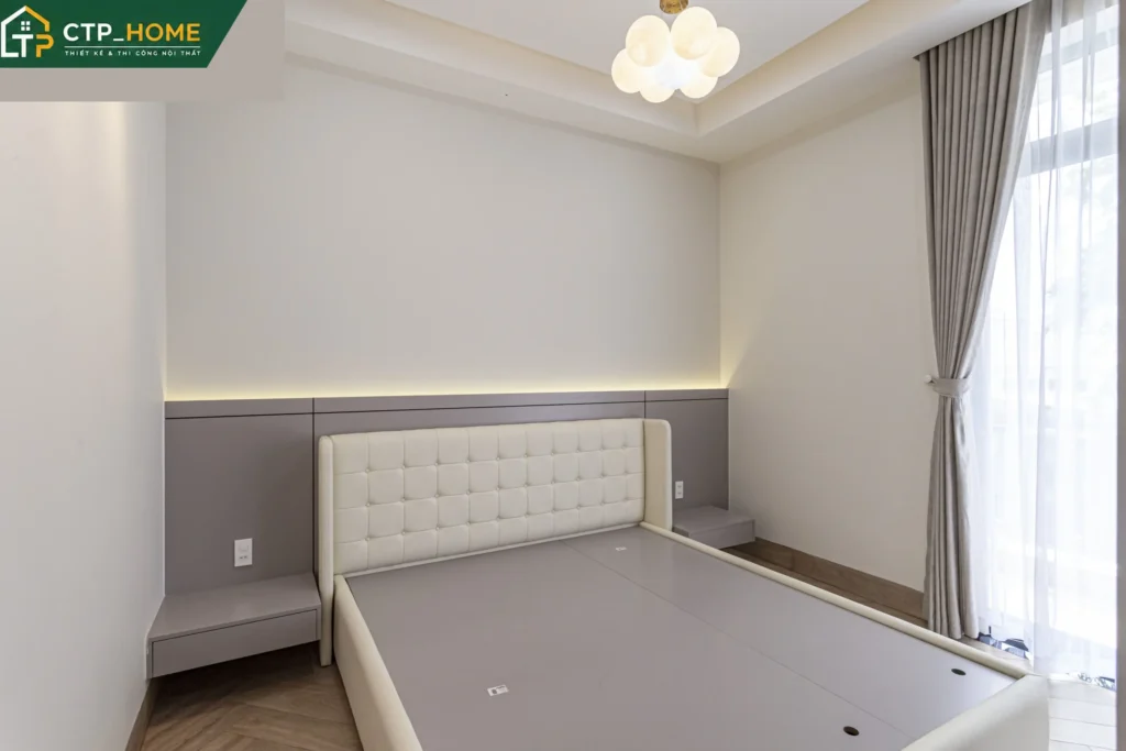 Hoàn thiện nội thất nhà phố Bình Dương 3 tầng – Thi công trọn gói CTP_HOME - Ảnh 8
