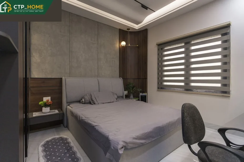 Hoàn thiện nội thất nhà phố Bình Tân 3 tầng 250m2 phong cách hiện đại - Ảnh 9