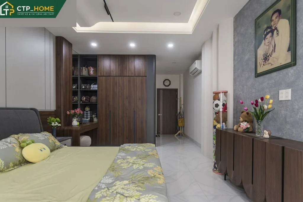 Hoàn thiện nội thất nhà phố Bình Tân 3 tầng 250m2 phong cách hiện đại - Ảnh 7