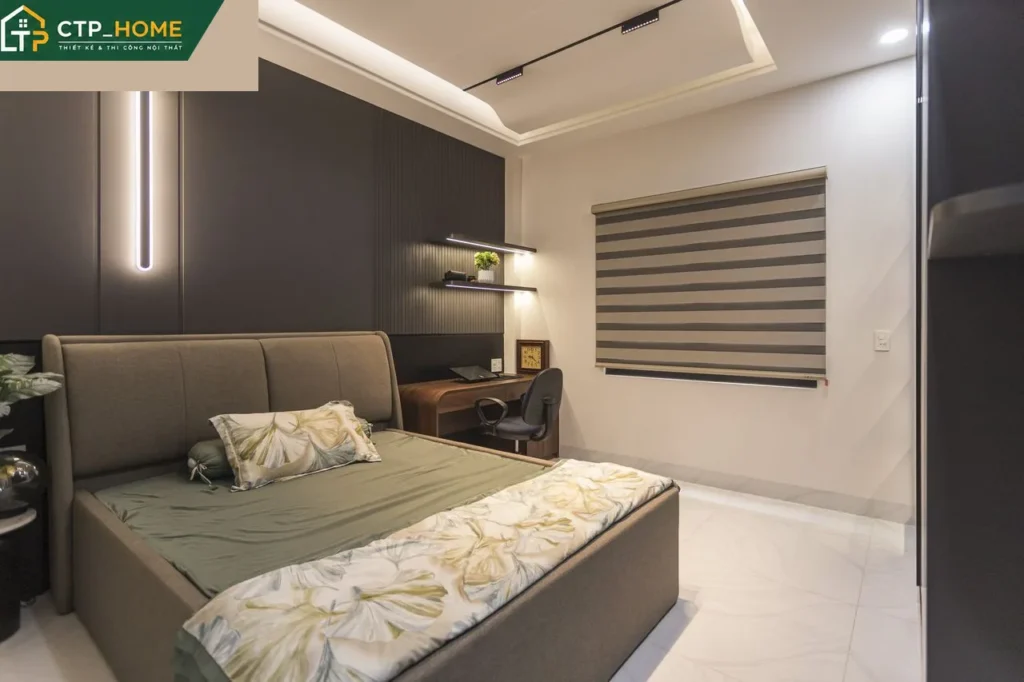 Hoàn thiện nội thất nhà phố Bình Tân 3 tầng 250m2 phong cách hiện đại - Ảnh 8