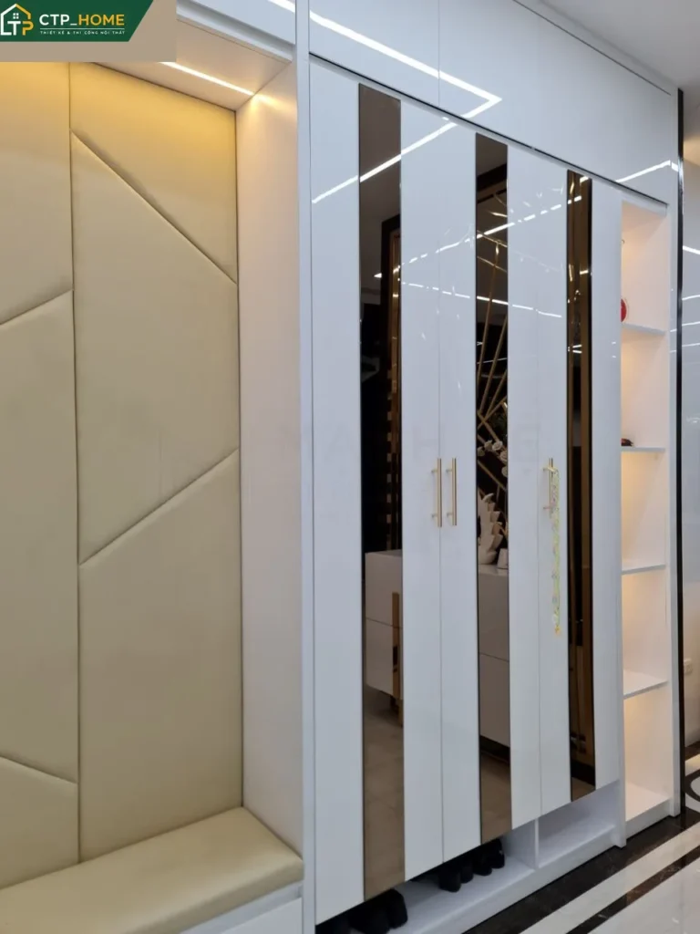 Thi công nội thất nhà phố 3 tầng 120m2 Quận 7 cho chị Hạnh - Ảnh 4