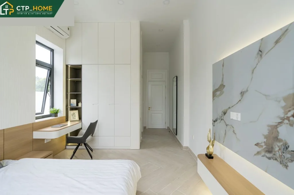 Hoàn thiện nội thất nhà phố Đồng Nai 2 tầng 250m2 – Thi công chị Nga - Ảnh 4