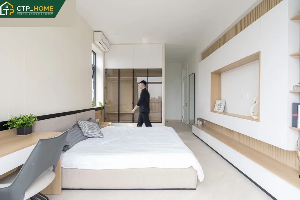 Hoàn thiện nội thất nhà phố Đồng Nai 2 tầng 250m2 – Thi công chị Nga - Ảnh 6
