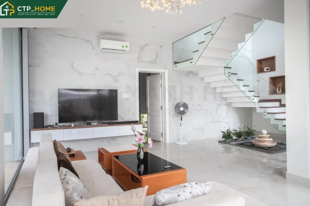 Hoàn Thiện Nhà Phố 3PN Kiên Giang – Thiết Kế Nội Thất Hiện Đại và Tối Ưu Diện tích - Ảnh 4
