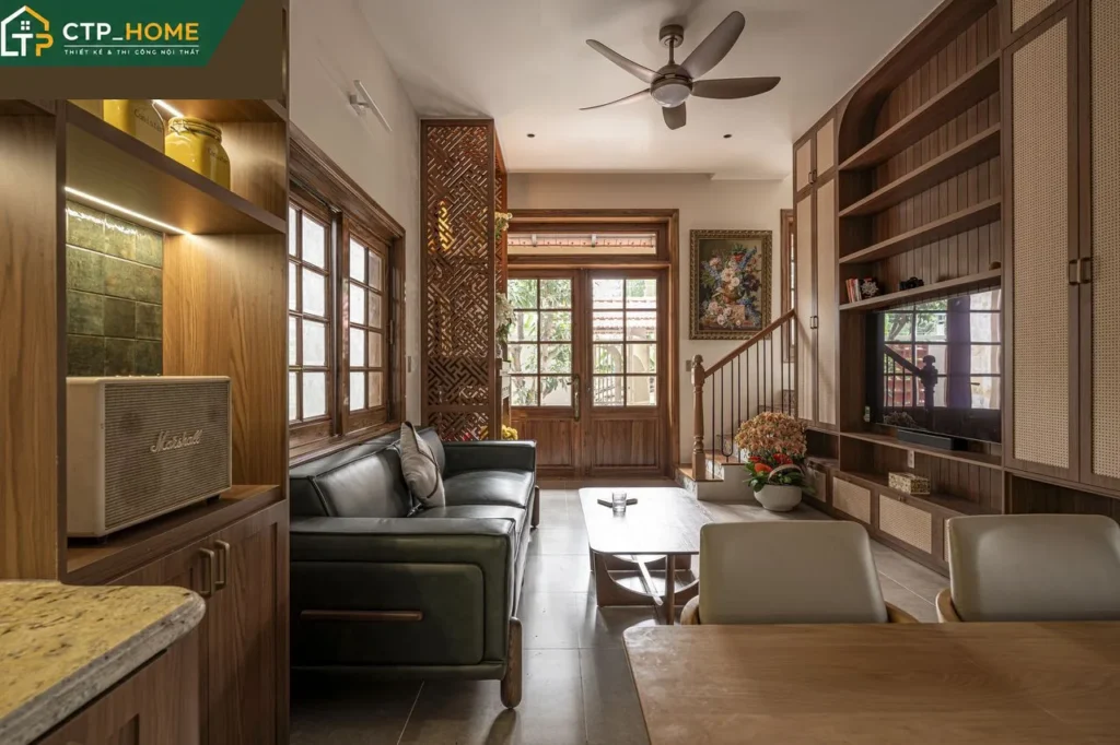 Hoàn thiện nội thất nhà phố Nhà Bè 2 tầng 250m2 – thi công chuyên nghiệp CTP_HOME - Ảnh 2