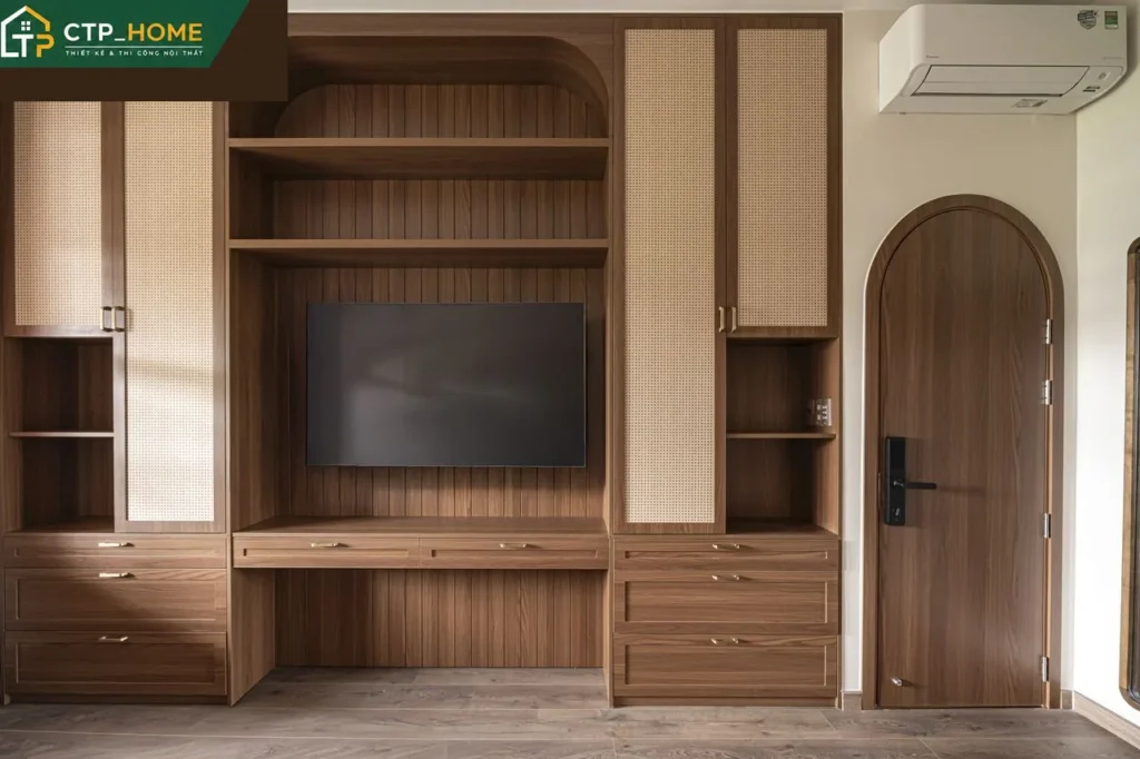 Hoàn thiện nội thất nhà phố Nhà Bè 2 tầng 250m2 – thi công chuyên nghiệp CTP_HOME - Ảnh 5
