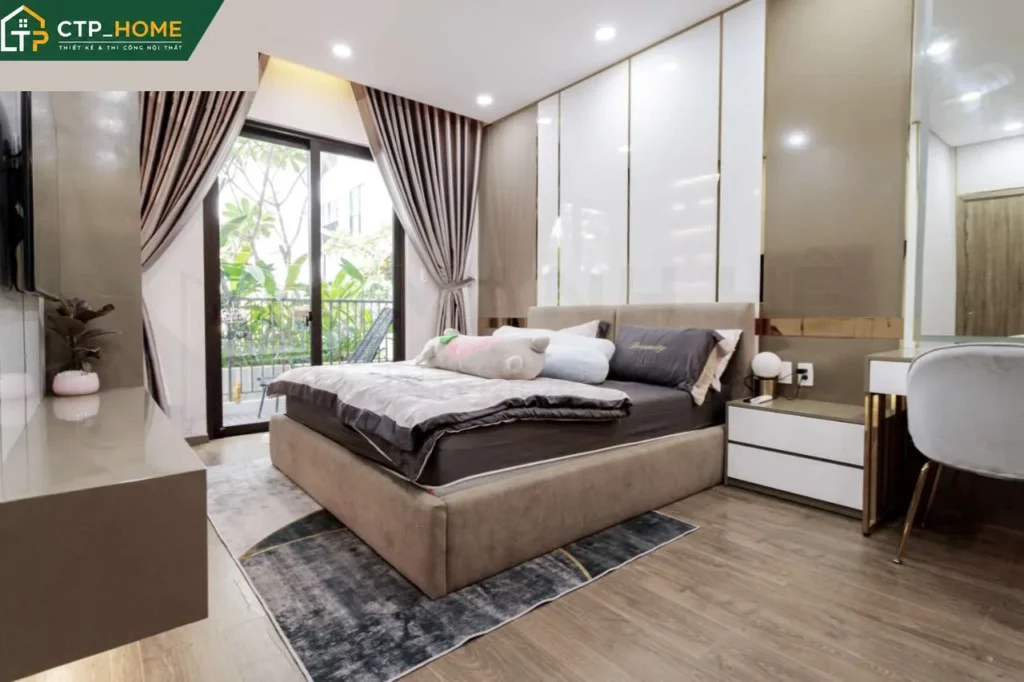 Thiết kế nội thất căn hộ Sora Garden 2 Quận 7 – 95m2 phong cách hiện đại - Ảnh 9