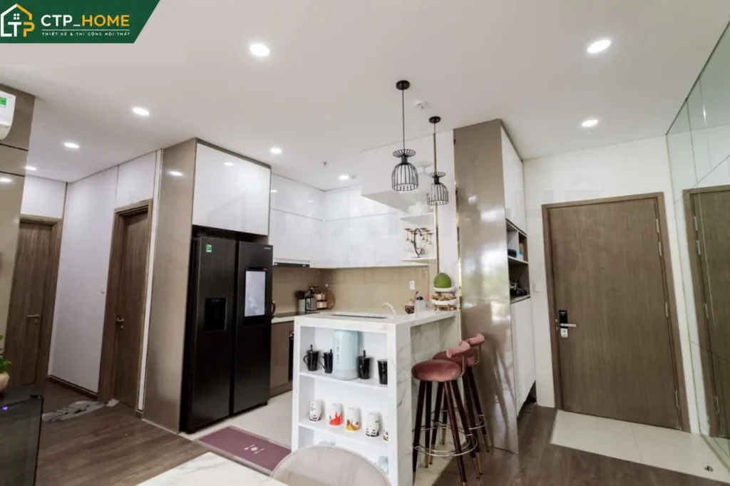 Thiết kế nội thất căn hộ Sora Garden 2 Quận 7 – 95m2 phong cách hiện đại - Ảnh 7