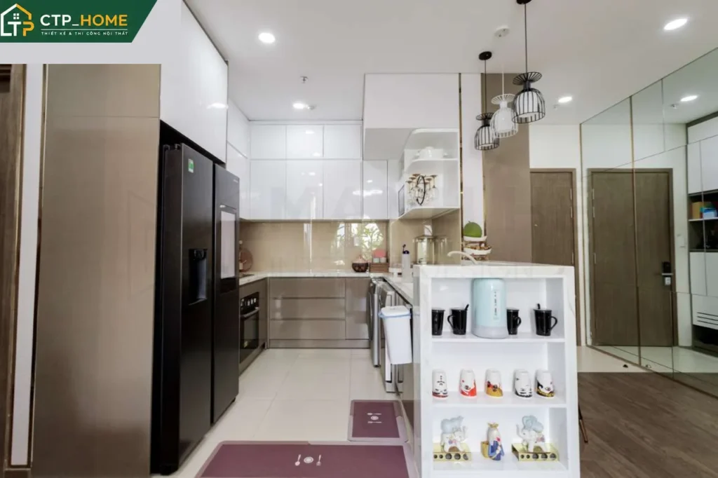 Thiết kế nội thất căn hộ Sora Garden 2 Quận 7 – 95m2 phong cách hiện đại - Ảnh 8