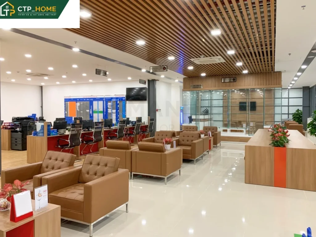 Thi công nội thất văn phòng showroom Toyota Bình Phước tại Quận 7 - Ảnh 6
