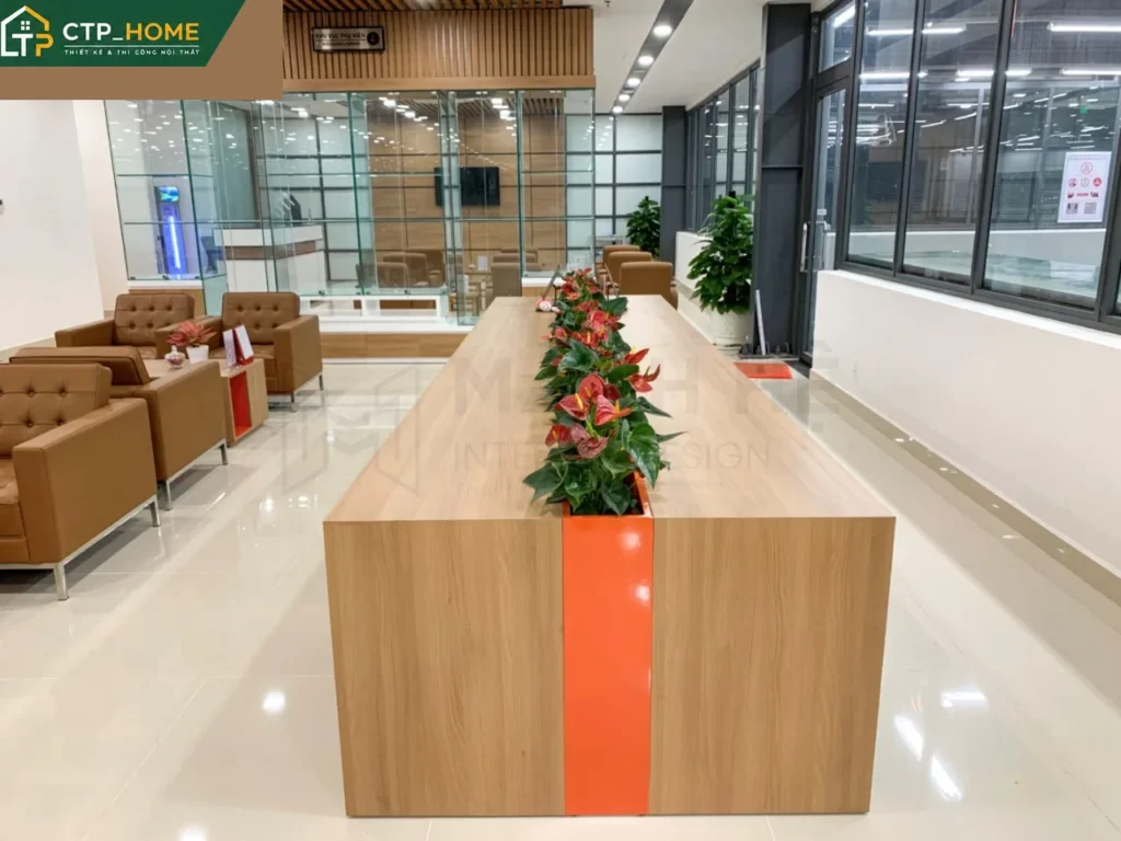 Thi công nội thất văn phòng showroom Toyota Bình Phước tại Quận 7 - Ảnh 8