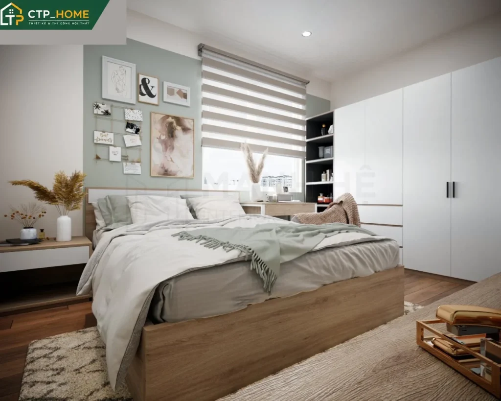 Thiết kế nội thất căn hộ Carillon Quận Tân Phú 52m2 hiện đại và tiện nghi - Ảnh 5