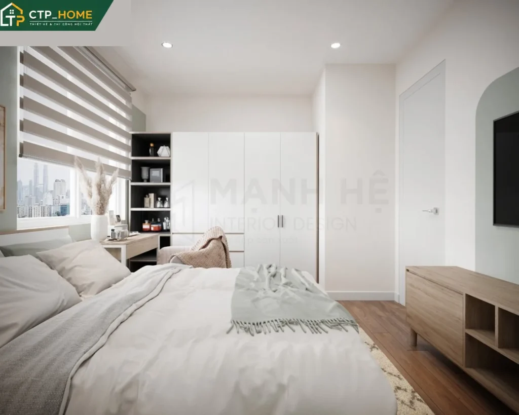 Thiết kế nội thất căn hộ Carillon Quận Tân Phú 52m2 hiện đại và tiện nghi - Ảnh 6