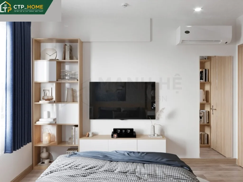 Thiết kế nội thất chung cư Conic Riverside 50m2 hiện đại – CTP_HOME - Ảnh 9