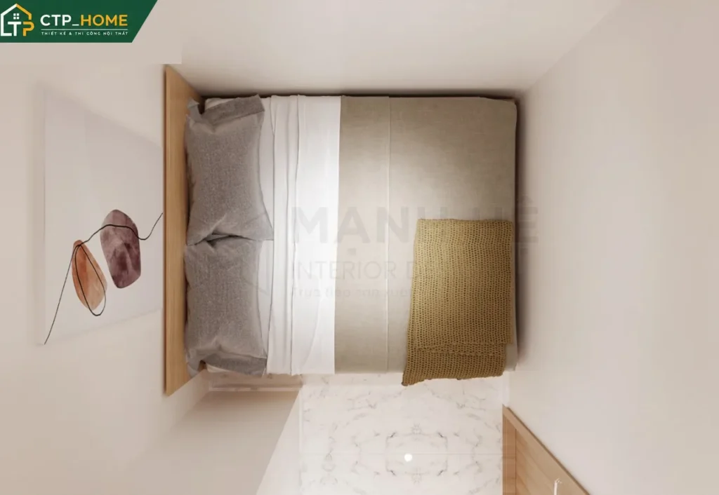 Thiết kế nội thất chung cư Conic Riverside 50m2 hiện đại – CTP_HOME - Ảnh 4