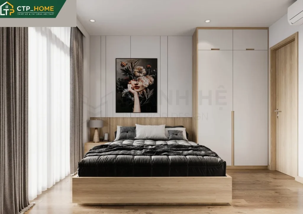 Thiết kế nội thất chung cư One Verandah 49m2 1PN hiện đại tại Quận 7 - Ảnh 8