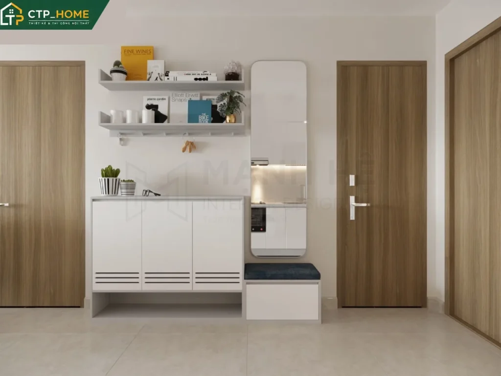 Thiết kế nội thất chung cư Vinhomes Grand Park 2BR 59m2 hiện đại - Ảnh 5