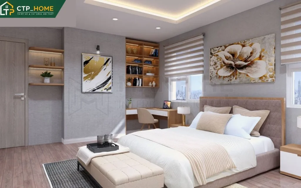 Thiết kế nội thất chung cư Lavita Charm 68m2 hiện đại cho anh Ninh - Ảnh 5