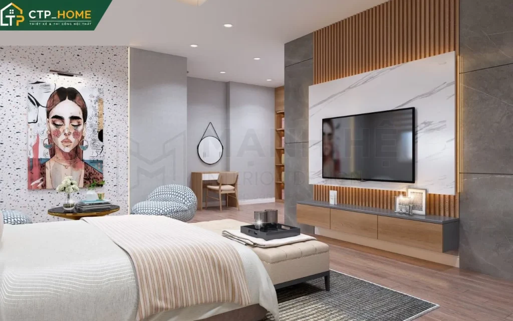 Thiết kế nội thất chung cư Lavita Charm 68m2 hiện đại cho anh Ninh - Ảnh 7
