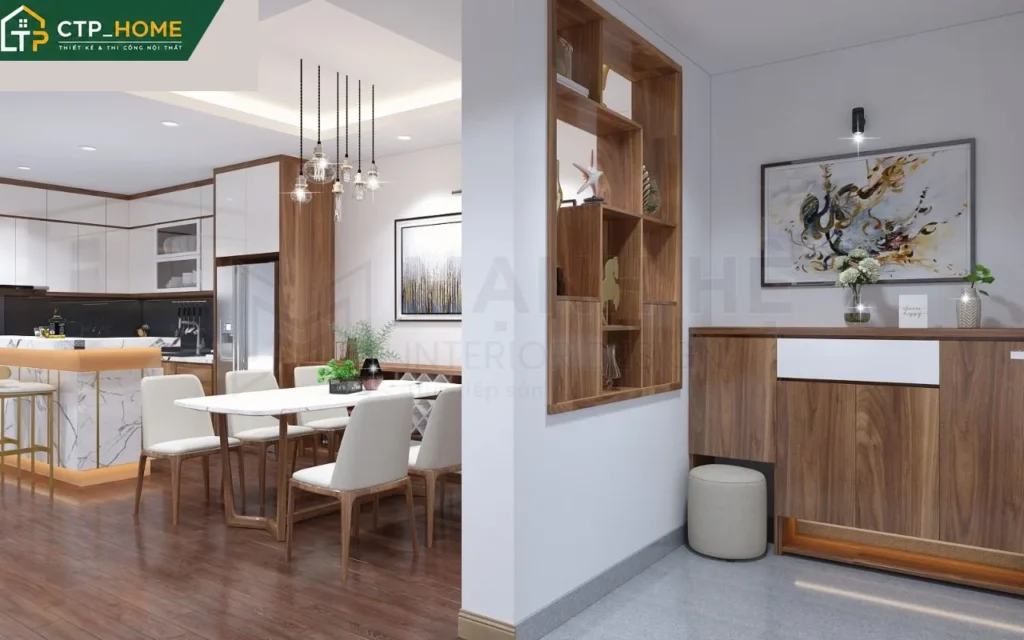 Thiết kế nội thất chung cư Richmond City 70m2 hiện đại tại Bình Thạnh - Ảnh 2